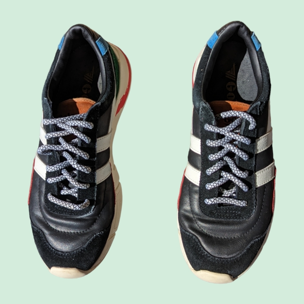 GOLA Eclipse Trident Multicolor Sneakers Size 7 - Picture 6 of 12